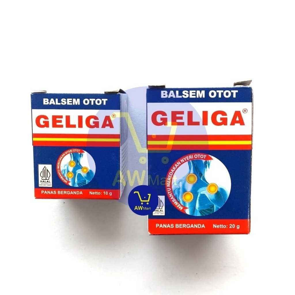 BALSEM OTOT GELIGA 20 GRAM - BALSEM GELIGA