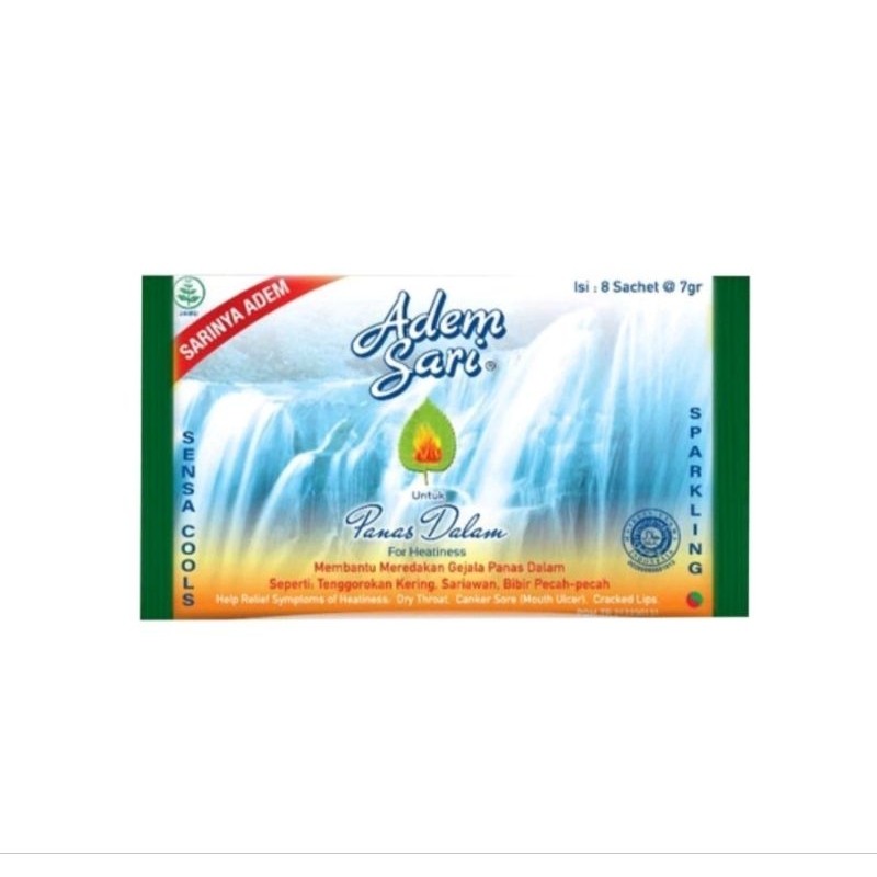 

Adem Sari isi 8 Sachet.
