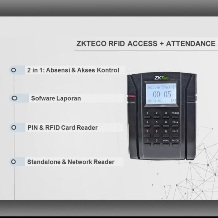 

Access Control ZKTco SC203 Solution C1 RFID EM card with PIN