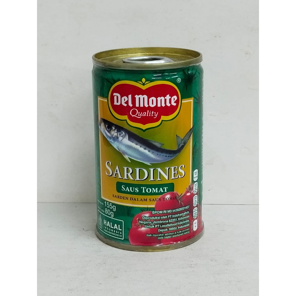 

DEL MONTE SARDINES SAUS TOMAT 155G