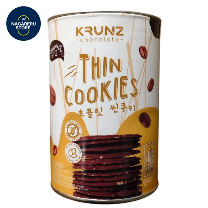 

Woca krunz chocolate thin cookies espresso coffee 90gr