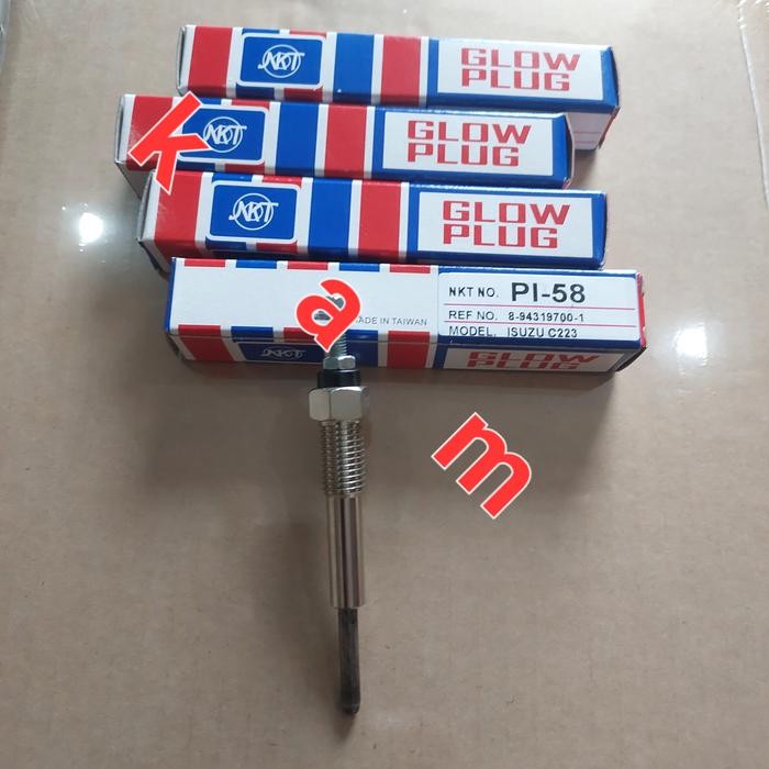 busi pemanas glow plug isuzu panther 2.3 top grade