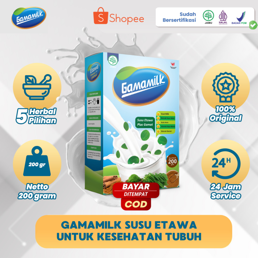 

GAMAMILK - Susu Etawa Untuk Memelihara Kesehatan Tubuh Baik dikonsumsi Dewasa Atau Anak