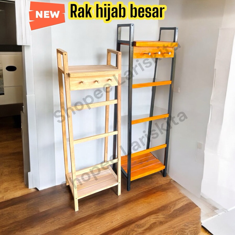 JUMBO Rak Mukena Minimalis Tempat Mukena dan Sajadah  - rak peralatan sholat rak baju