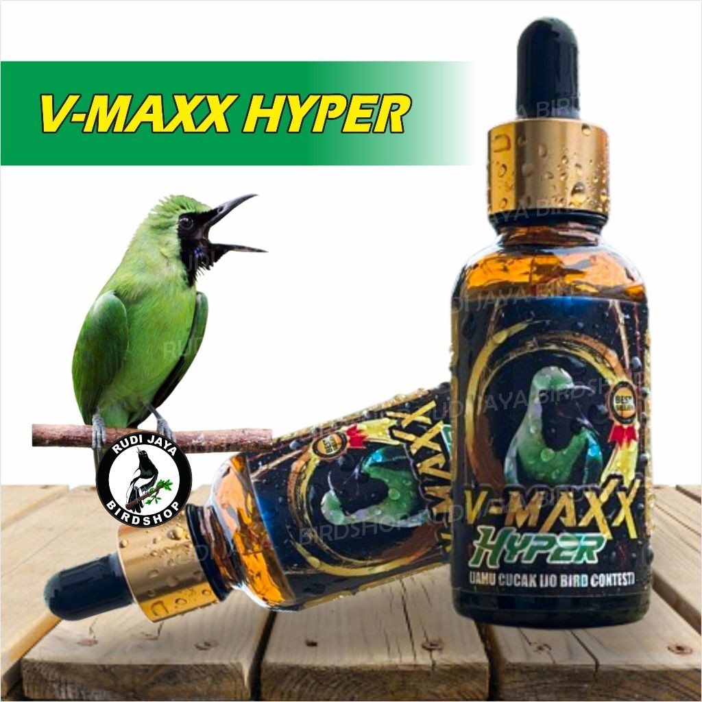 SEDIA VMAXX V-MAXX HYPER BMW VITAMIN BURUNG CUCAK HIJAU JUARA PENGGACOR INSTAN TAMBAH STAMINA GACOR