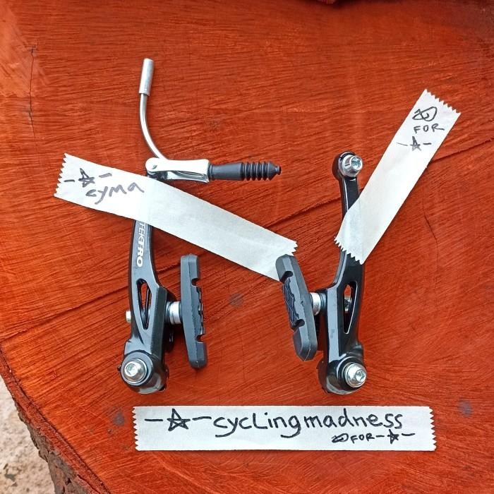 REM V BRAKE TEKTRO original. U/ sepeda lipat POLYGON URBANO. Arm 12 cm