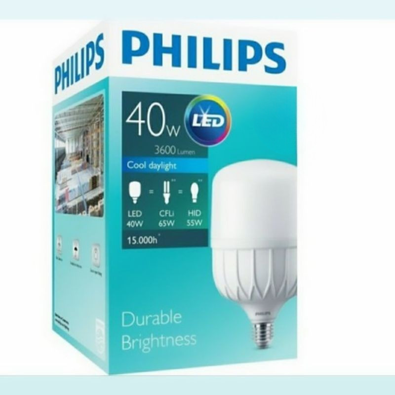 LAMPU TFORCE CORE HB 40 WATT 865 PHILIPS