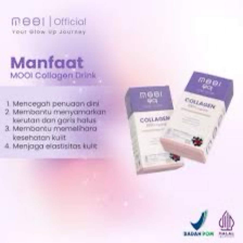 

Mooi Collagen Drink with Zizania Latifolia Extract
