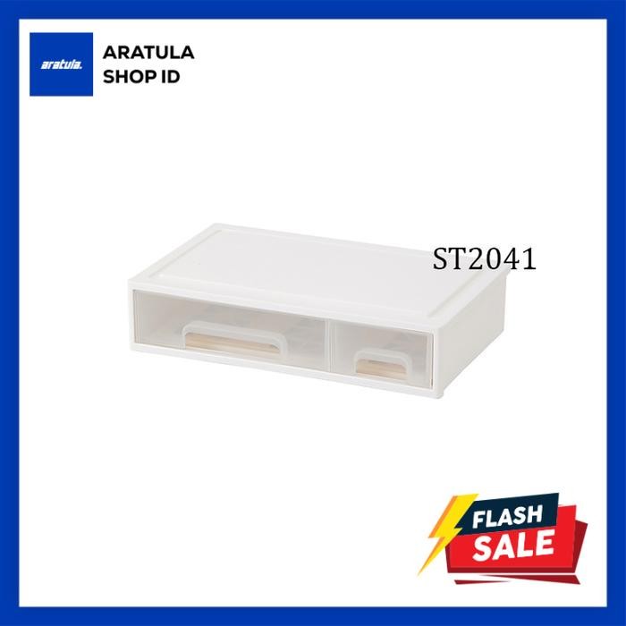 

Oxihom Laci Lemari Plastik Susun Tempat Kotak Penyimpanan Drawer Storage Stackable Desktop Organizer Mainan Pakaian - ST2041 Transparan