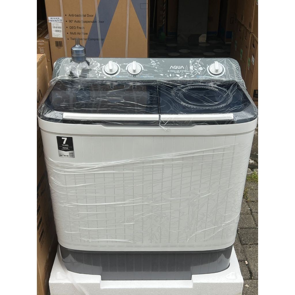 MESIN CUCI 2 TABUNG AQUA 7030HT = 7KG / MESIN CUCI 2 TABUNG AQUA 1030HT = 10KG Medan