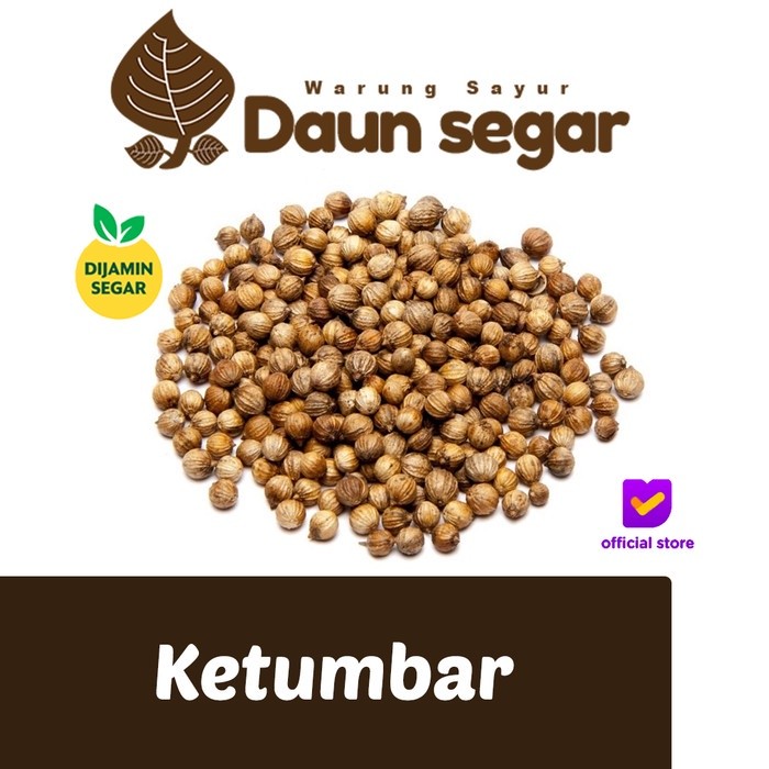 

biji Ketumbar premium Bulat sachet rempah rempah bumbum dapur sayuran segar fresh sayur tangerang selatan daun segar