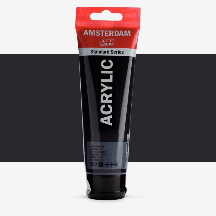 

AMSTERDAM ACRYLIC / AKRILIK 120ML (BLACK/GREY COLORS)