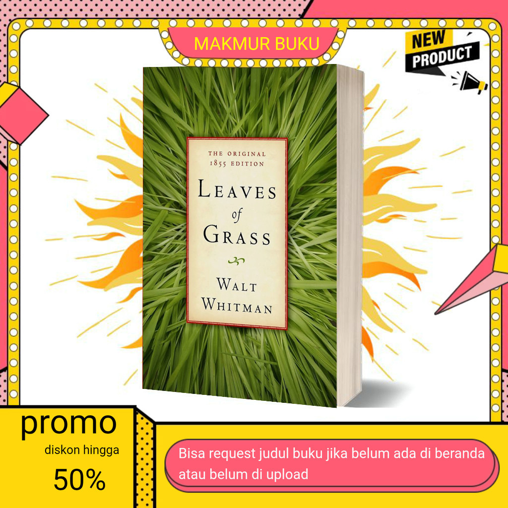 Buku eng Leaves of Grass by Walt Whitman (English)