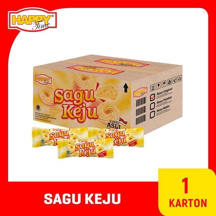 

Hot Produk Happy Time Sagu Keju (1 Karton isi 6 pack) Terbaik dan Terlaris