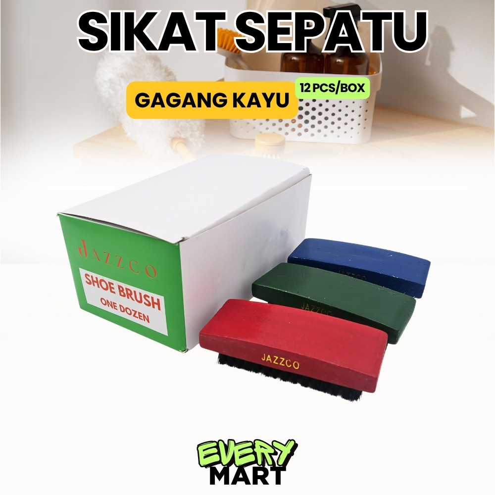 1 Box (12 Pcs) SIKAT SEMIR SEPATU JAZZCO BC-428 - SIKAT SEPATU