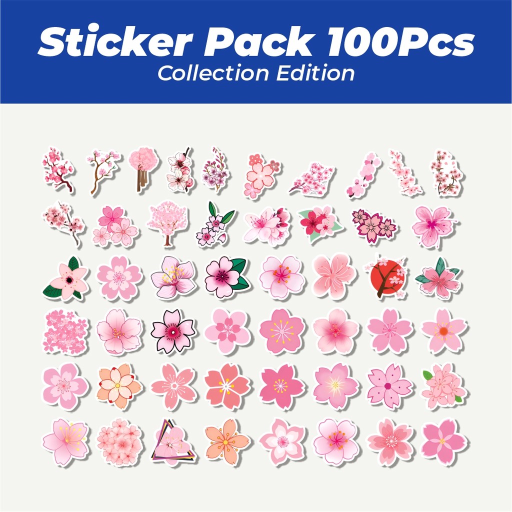 

Hot Stiker Funny Cherry Sakura [Cherry Sakura yang lucu] Lucu Anti Air Stikers Berperekat Waterproof Sticker Decal Buat Motor Helm Buku Journal Koper Casing HP Laptop Botol Minum