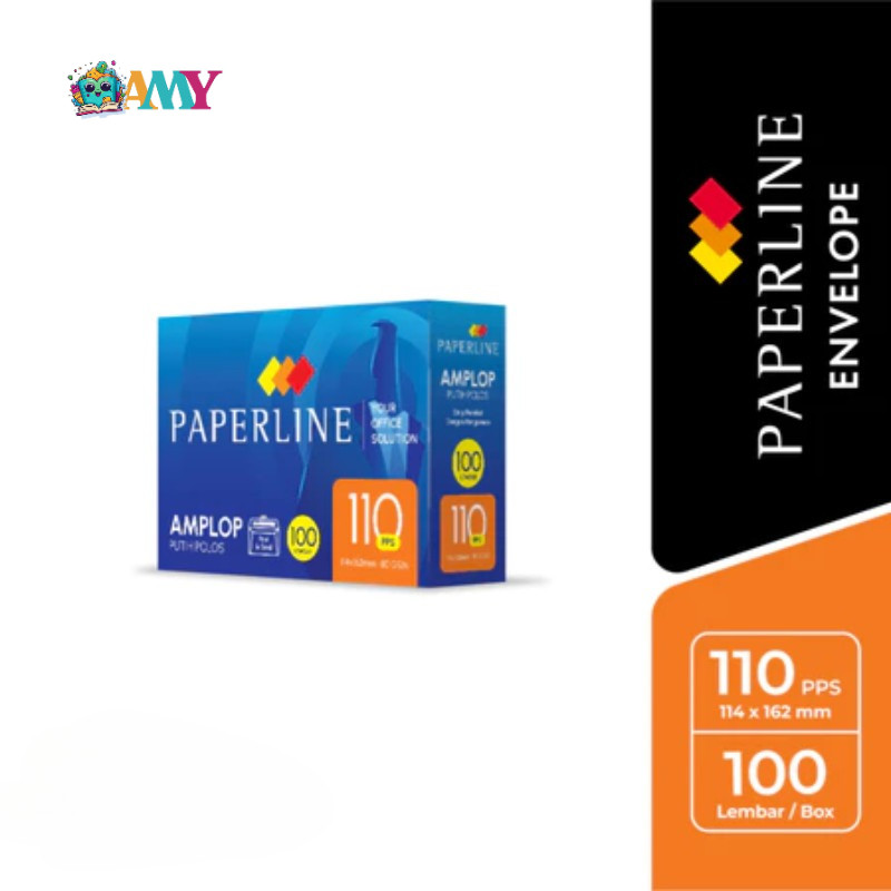 

PAPERLINE AMPLOP EV 110 PPS 11,4 X 16,2 AMY STASIONARY