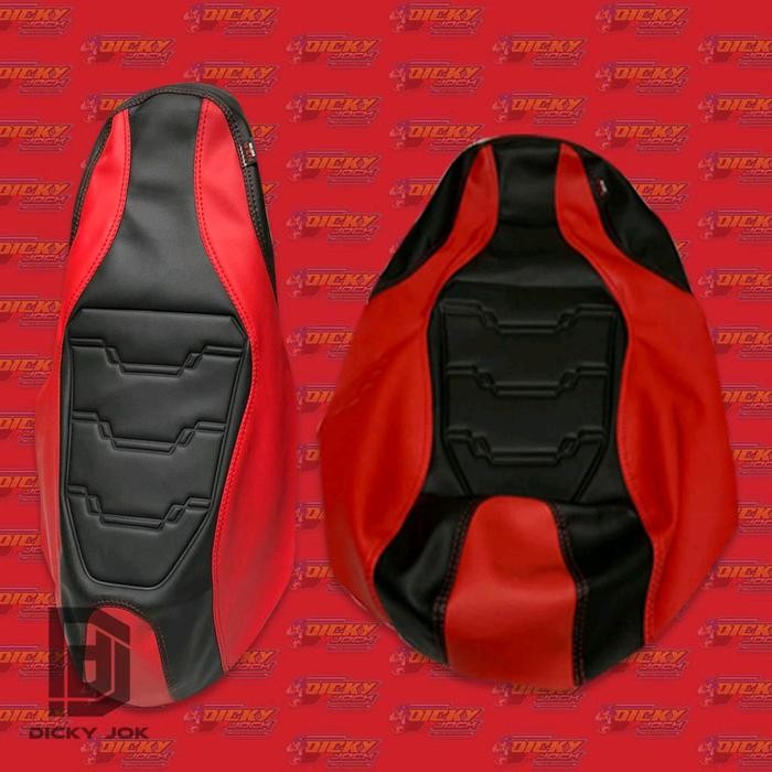 KULIT JOK SARUNG JOK COSTUM MODEL EROPA (PASANG KE TUKANG JOK) UNTUK MOTOR VARIO N MAX PCX AEROX BEA