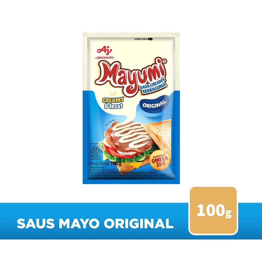 

GWP - MAYUMI Mayonaise Saus Mayo Original 100g