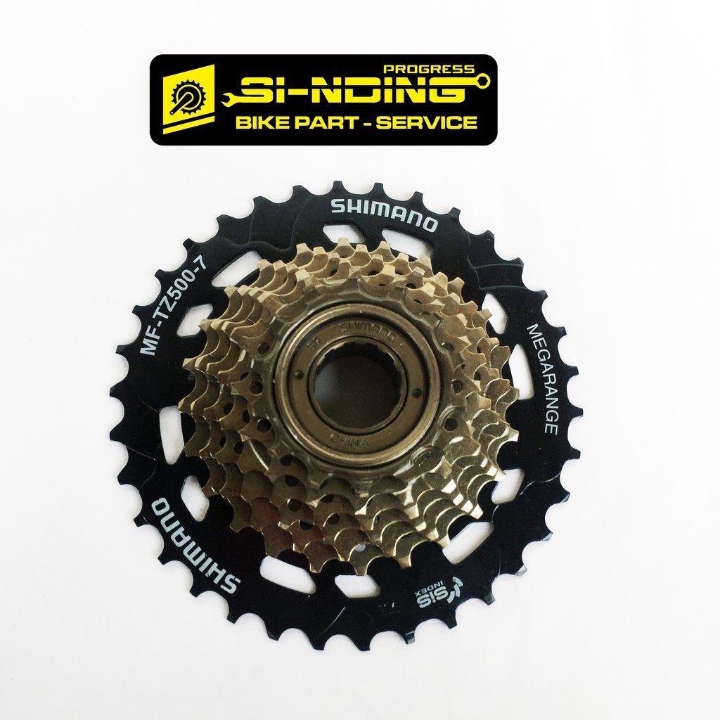 Sprocket Freewheel Gear Belakang Sepeda SHIMAN0 Megarange Ulir / Drat 7 Speed