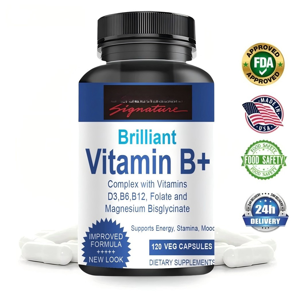 KIRKLAND Vitamin B Complex Capsule, supports brain and nerve health, supports endurance, energy prod