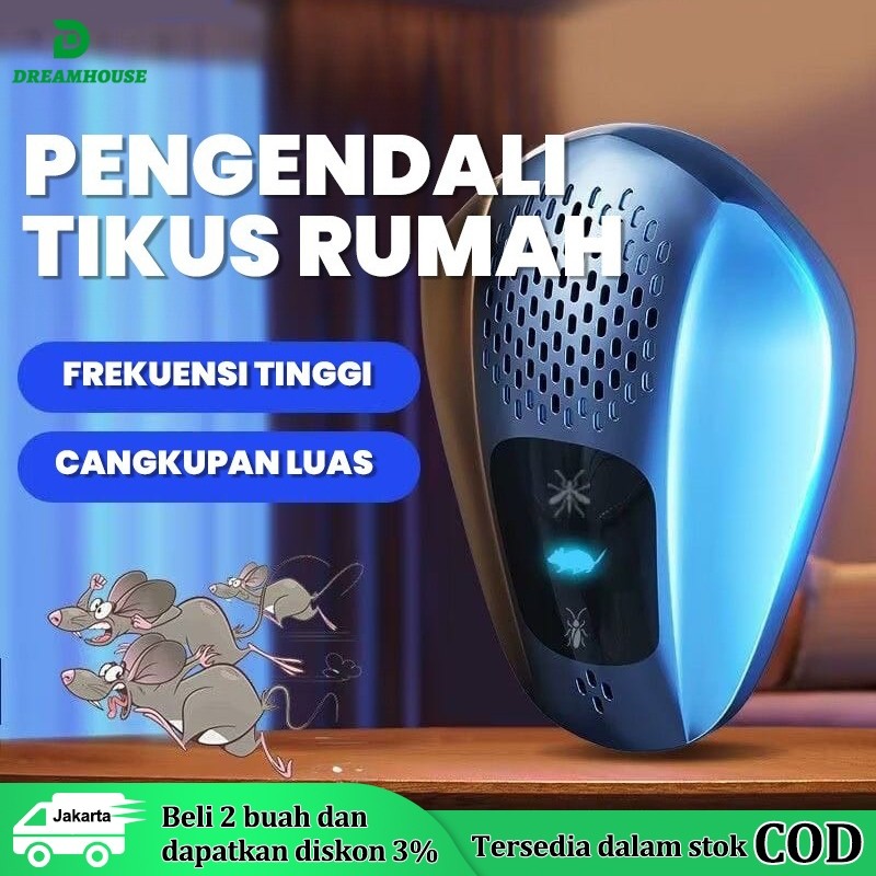 Terlaris [20000 meter tanpa tikus] Pengusir Tikus Ultrasonik Anti Tikus Pengusir Tikus Ultrasonik Pe
