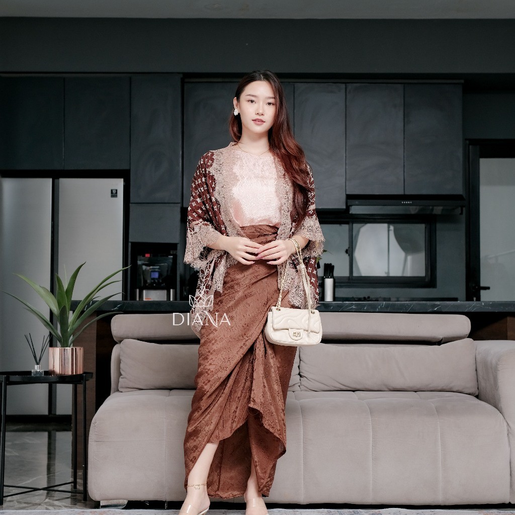 OUTER BOLERO MOTIF LACE | OUTER LACE | CAPE BURKAT by Diana Batik