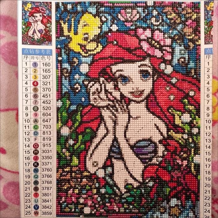 (Disney Series) 5D Diamond Painting Set DIY 30x40cm Diamond Painting F - Snow White , Square