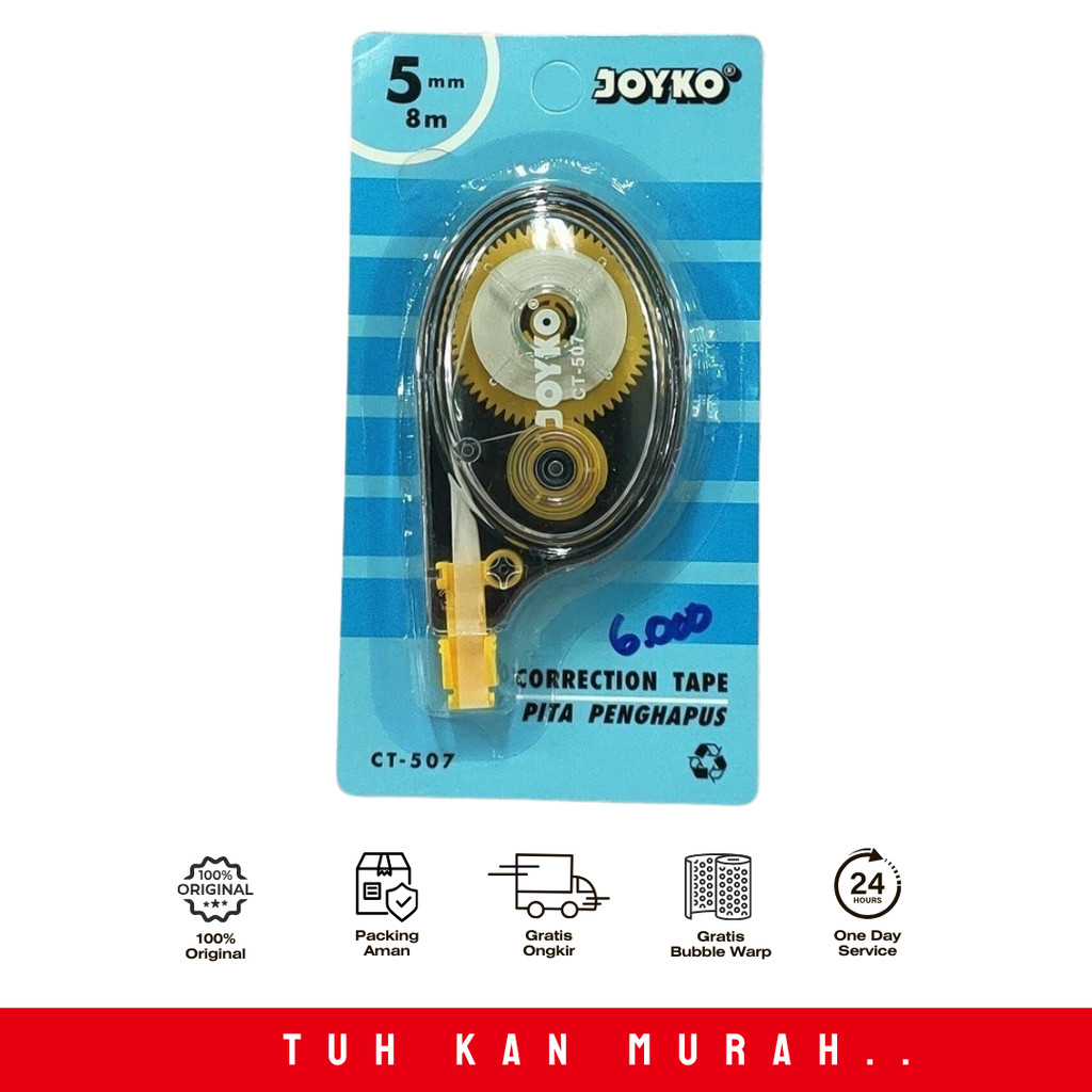

CORRECTION TAPE 5MM JOYKO CT-507