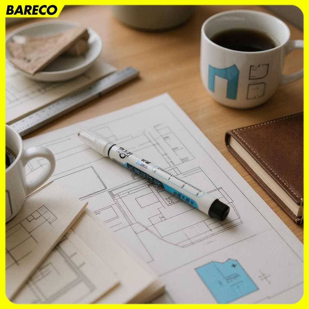 

Toddi Spidol Permanen Mata Pena Long Nib Permanent Marker - 323