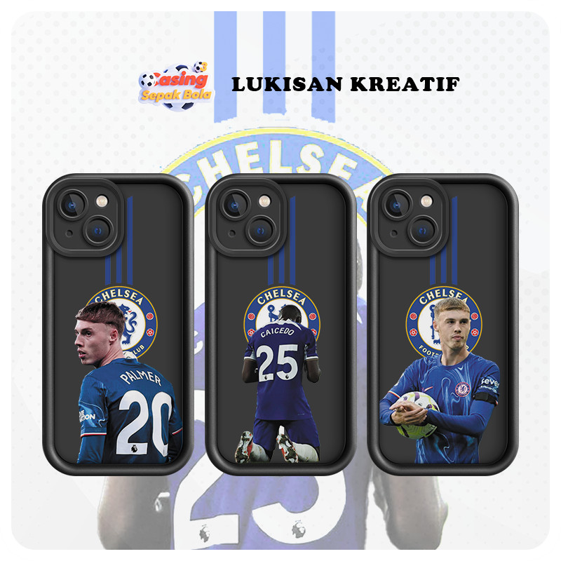 【Realme casing sepakbola 】Chelsea Palmer Kolase adaptasi hp adaptasi Realme 8 Pro 10 5 6i 7 8 8i C3 