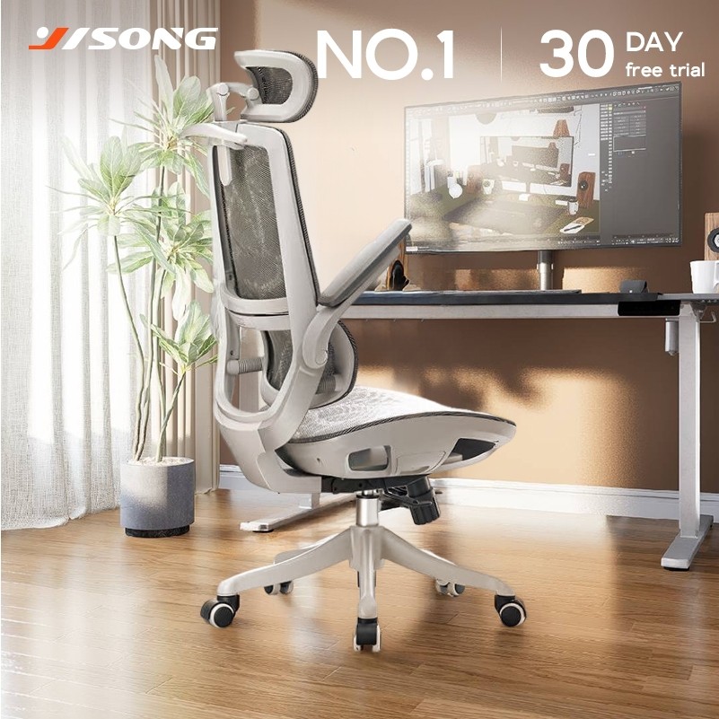 

【Jaring Es -7°C】YISONG W202 Kursi Ergonomis/Kursi Gaming/Kursi Kantor/Kursi Belajar Kerja
