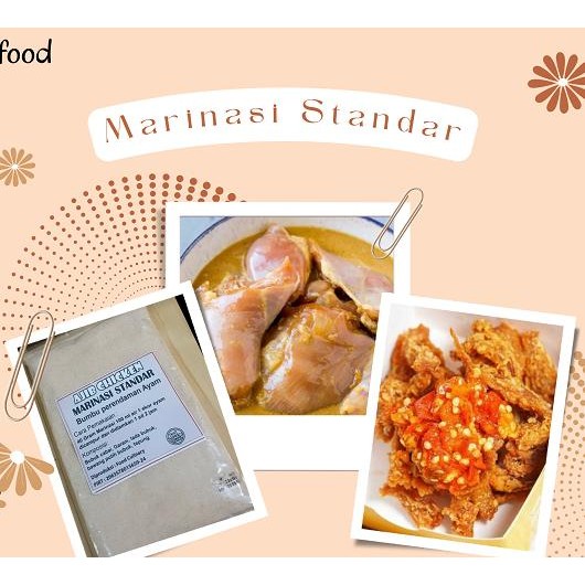 

[Best Seller] Bumbu Perendaman Marinasi Ayam Fried Chicken - Marinasi Standar 1Kg - MarinasiStandar