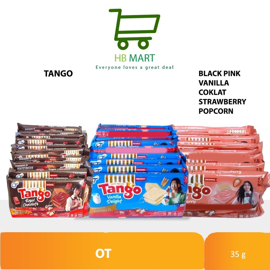 

TANGO WAFER COCONUT / BLACK PINK / COKLAT / STRAWBERRY 35 gr - (1 PACK ISI 10 SACHET)