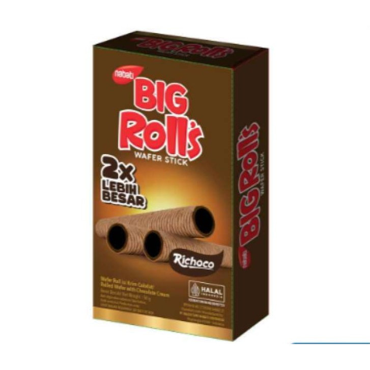 

ROLLS BIG KEJU DAN CHOCO Nabati Big Roll