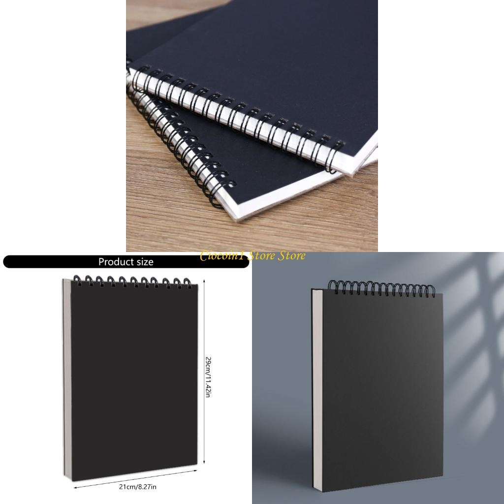 

A3PC Twin Coil Binding Sketch Pad for Artist Beginner Adult Student Sketching 60 Sheets 210x290mm Art Sketchbook 160gsm Paper