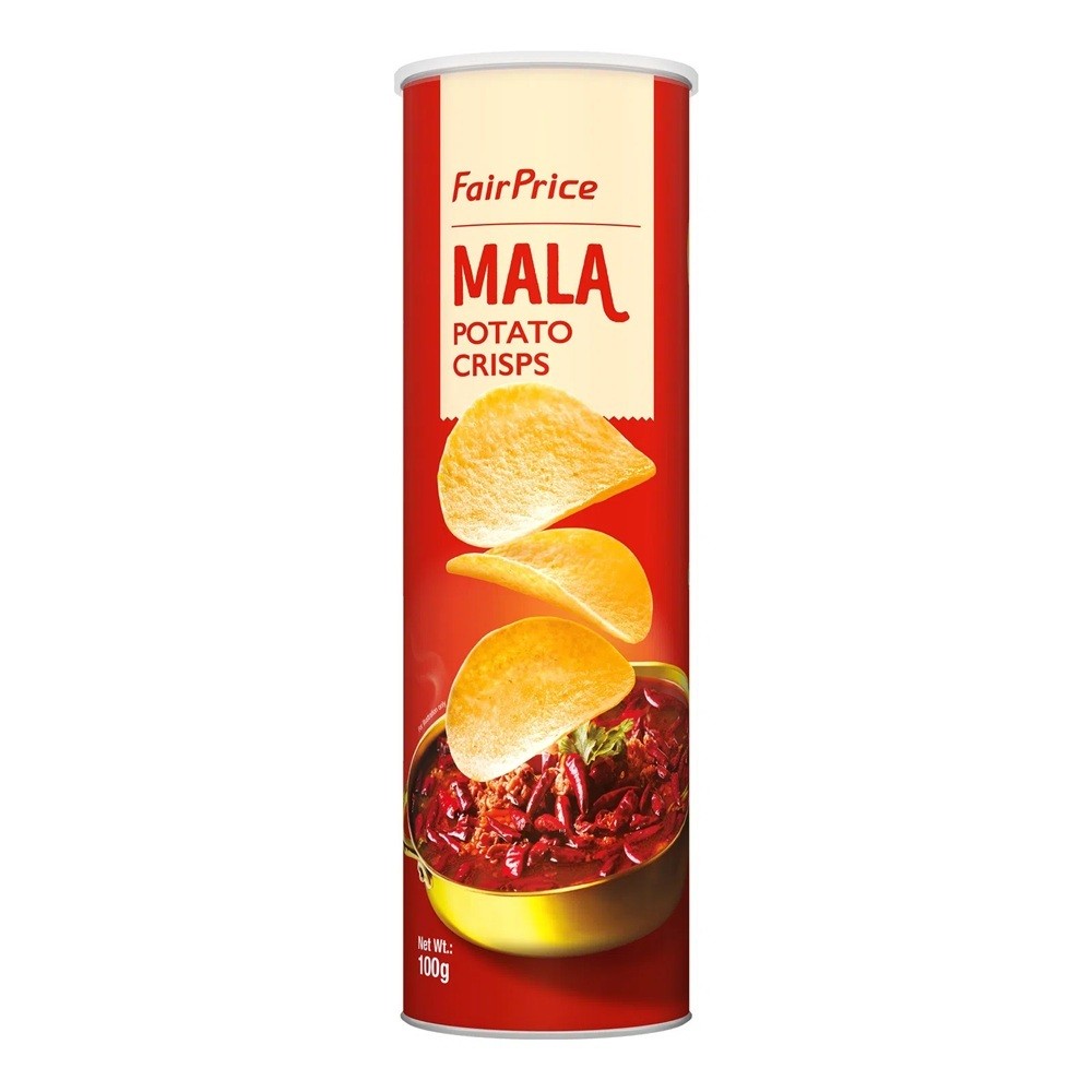 

FairPrice Mala Potato Crisps 100gram asal Singapore