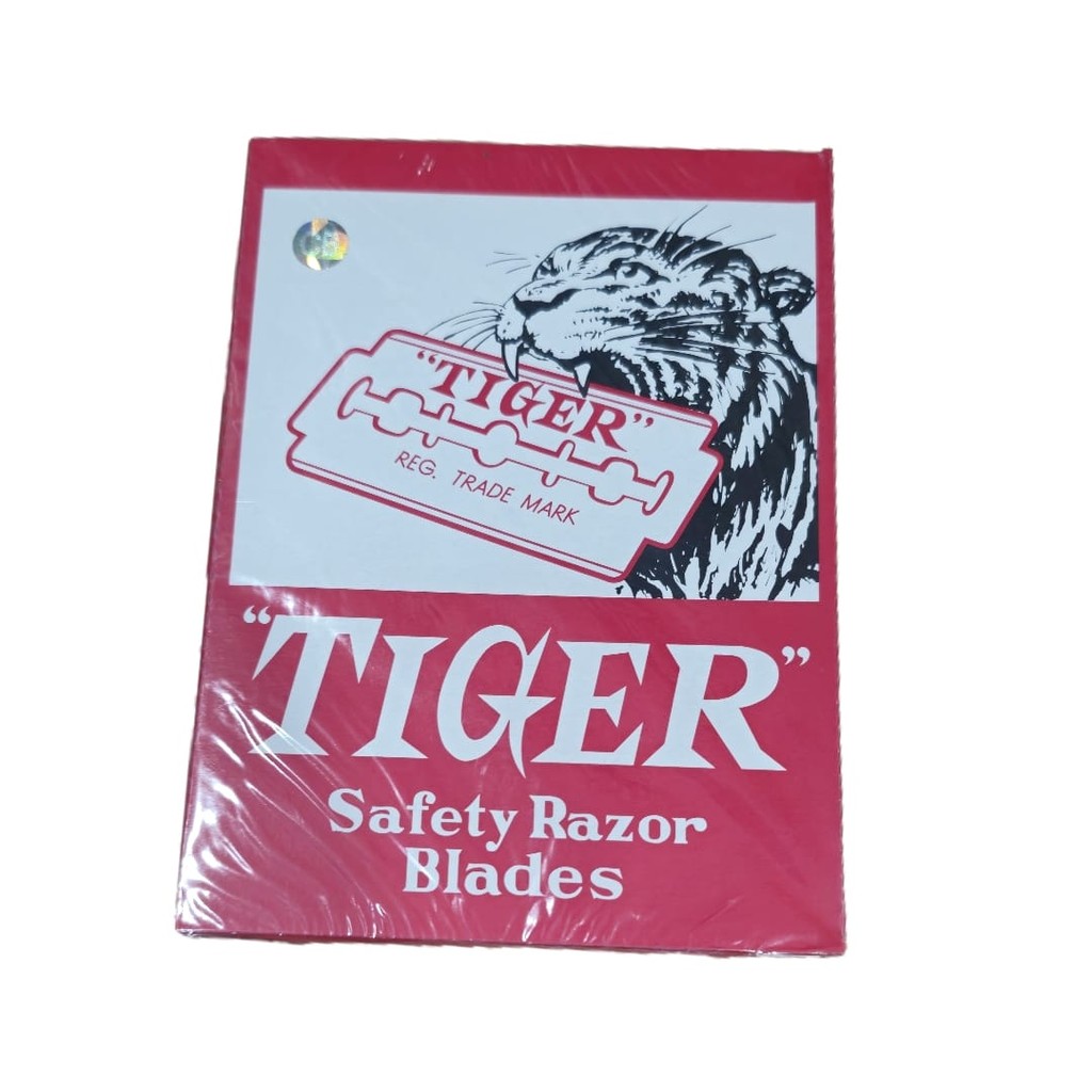

Silet TIGER ASLI Hologram/ Mata Pisau Cukur TIGER /Safety Razor Blades