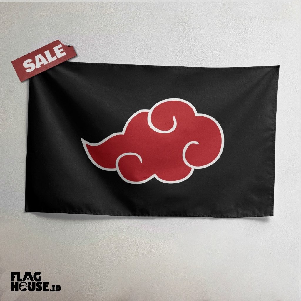 Flaghouse.id - Bendera/Tapestry Anime Akatsuki Naruto