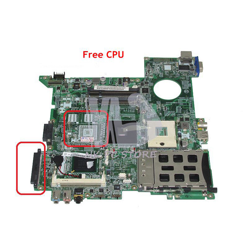 NOKOTION MBTED06001 MB.TED06.001 For Acer aspire 3680 5570 5580 Laptop Motherboard DA0ZR1MB6D1 DDR2 
