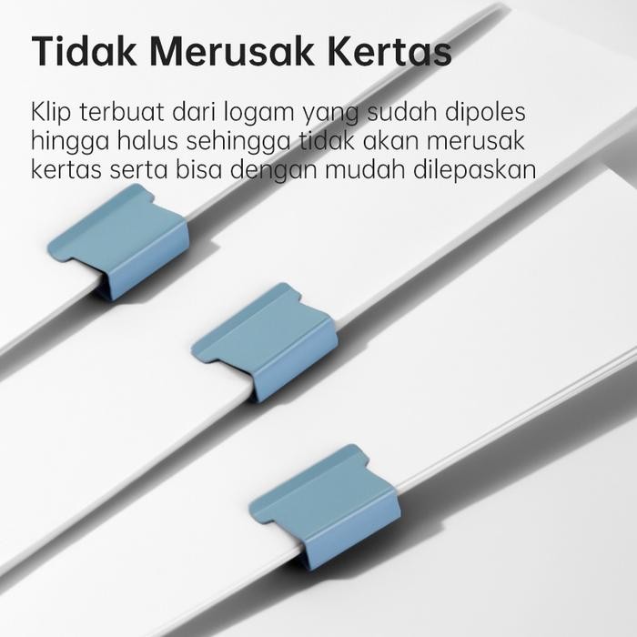 

Promo Nusign Fastener Isi Penjepit kertas Isi 50 Kapasitas 40 Lembar NS086 - Biru