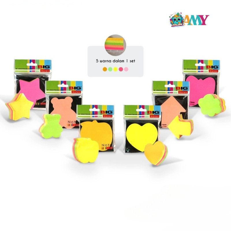 

BIG STICK NOTE BTK BESAR TS - 100 AMY STASIONARY