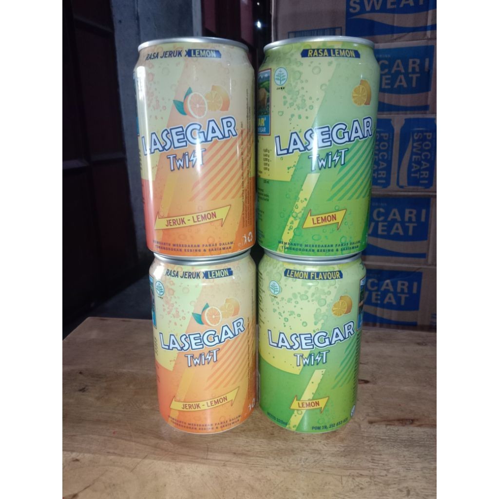 

Lasegar kaleng twist 320ml