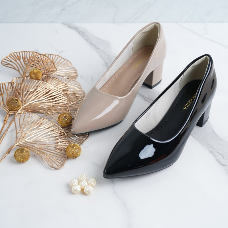 PROMO Peter Keiza HB 02-03 Sepatu Pantofel Wanita Heels 5cm