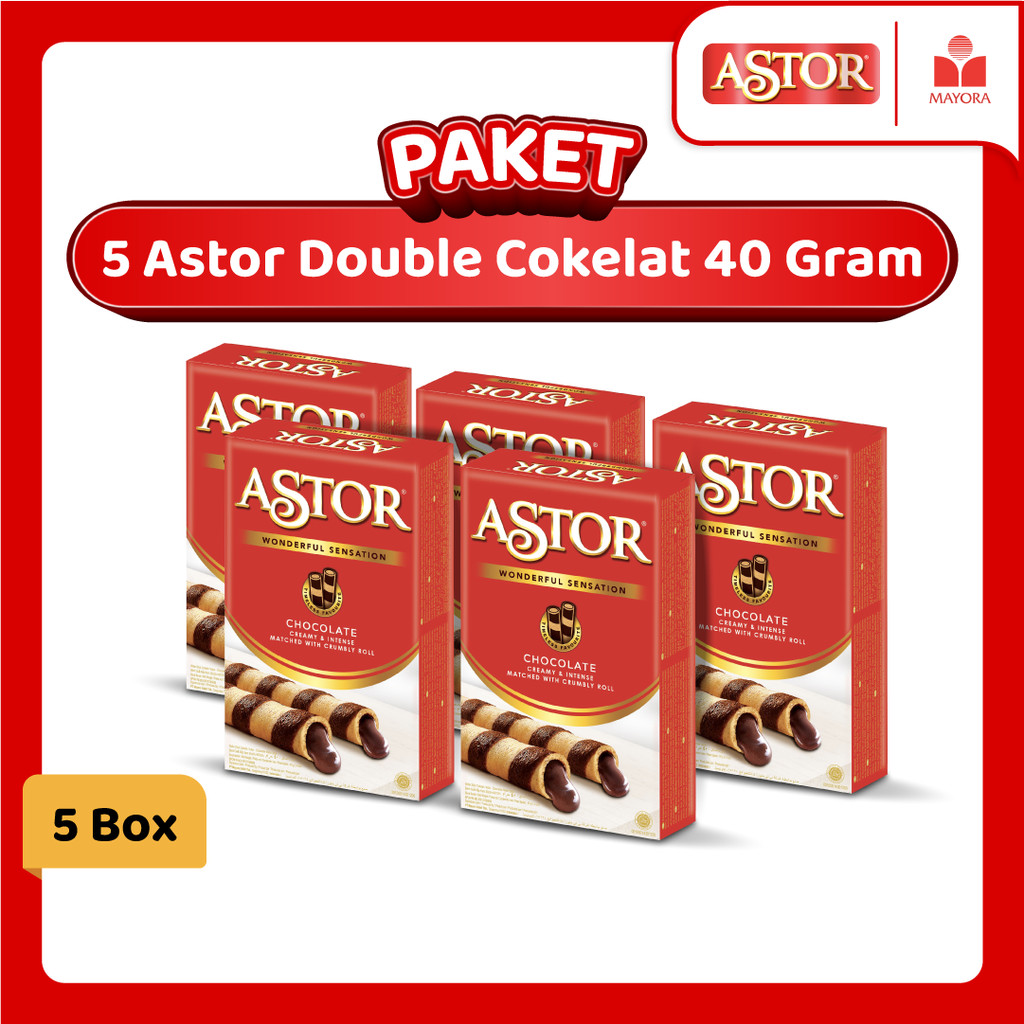 

Paket 5 Astor Chocolate 40 Gram