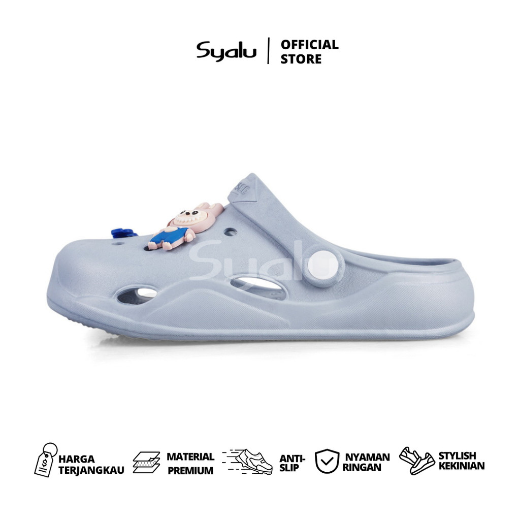 Sandal Baim Anak Dan Remaja Laki-Laki Lucu Kekinian Karet Jelly EZRA ABU