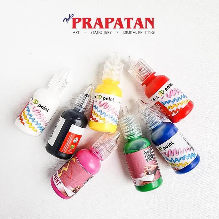 

Kids 3D Acrylic Paint Art Rangers Xpression 30ml - White