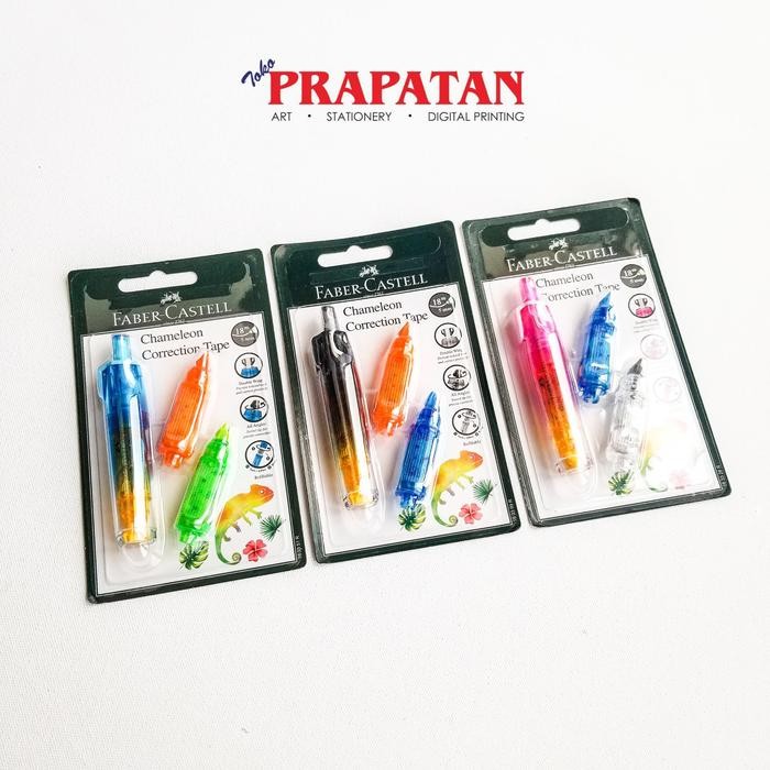 

Faber Castell Chameleon Correction Tape / Tip Ex Kertas Faber Castell - Refill