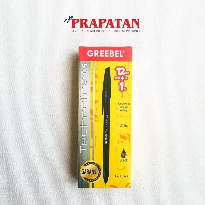 

Pulpen Greebel Technoline 0.5 / Ball Pen - Merah