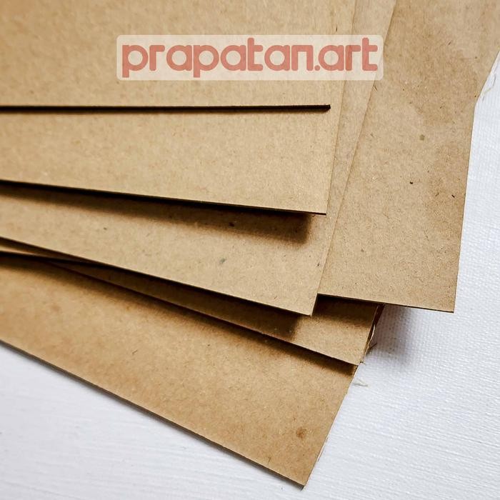 

Karton Board | Karton Coklat A4 - 6 Lembar